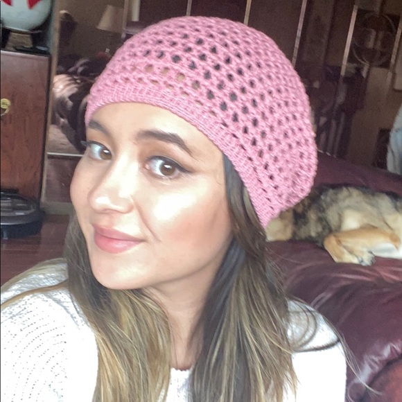 Pink Knit Hat - Picture 2 of 2